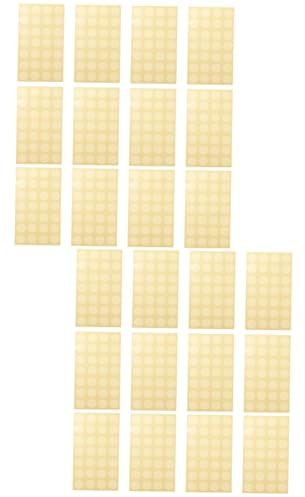 SHINEOFI 24blätter Selbstklebende Lochverstärkungsringe Für Lose Transparente Reparatur Und Verstärkungsetiketten Für Papier Für Schule Und Büro