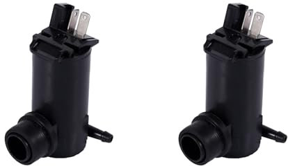 Pompa Lavavetri per Parabrezza 2 Pezzi, Pompa Lavavetri per Parabrezza