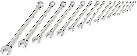 HESHUWEN Set Chiavi Inglese 1 PCS 6-32mm Open End Chiave Combinata Universale Grande/Piccolo Metrica Anello Chiave a Tubo for Uso Domestico Riparazione Auto Strumenti Metrici Chiavi Inglese(32mm)