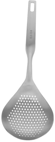 TIDTALEO Cucchiaio Scolapasta Multifunzionale Acciaio Inossidabile Per Scolare Noodles Gnocchi e Verdure Utensile Da Cucina Resistente e Versatile Per Uso Domestico e Professionale