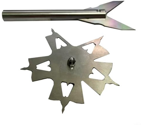 Entgoinggo 304 Stainless Steel Centering Edge Finder For Milling Machine Pipe Divider 10-120mm Diameter