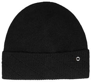 s.Oliver Feinstrick-Beanie mit dezenter Applikation