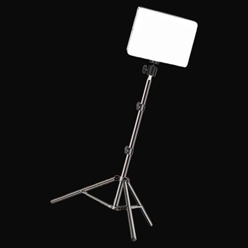 Panneau lumineux pour photographie vidéo avec LED et trépieds pour améliorer le streaming en direct et les prises de vue en studio