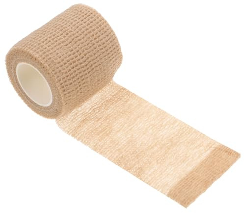 GLEAVI Vet Wrap Hundepfoten Verband Selbstklebend Elastisch Atmungsaktiv 5×450cm Schutzbandage für Hunde Outdoor