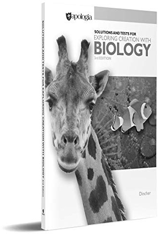 Exploring Creation with Biology 3rd Edition Solutions and Test