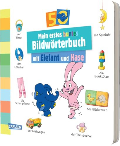 Mein erstes buntes Bildwörterbuch mit Elefant und Hase