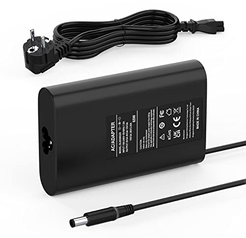 65W Chargeur Ordinateur Portable pour Dell Latitude 7490 7480 7290 7280 5580 5500 5490 5480 5400 E7440 E6430 E6440 E6540 E5540 E5450 E5470 E7450 E7470 E5250 5590 5300 Adaptateur 7.4 x 5.0mm