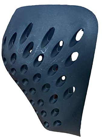 Lower Half Face Protective Reusable Adult Silicone Face Shaping Shell for Survival Game Skiing Halloween Cycling Cosplay Props, Black