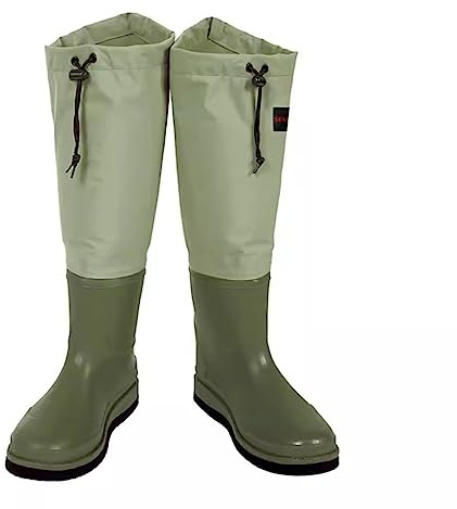 Stivali A Coscia da Pesca Stivali da Pesca E da Wading for Uomo E Donna, Comodi Stivali Impermeabili Antiscivolo, Adatti for 37-48 (Color : A1, Size : 45 EU)