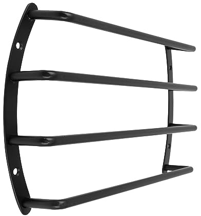 Unifizz Grille de protection universelle en métal noir pour caisson de basses de 25,4 cm