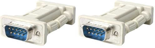 StarTech.com DB9 RS232 Serieller Nullmodem-Adapter - Stecker/Buchse (Packung mit 2)