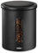 HAMA | Pot de stockage de café en acier inoxydable (pour stocker du café moulu 700g et en grain 500g, hermétique, adapté pour n'importe quel type de produit) Couleur noire