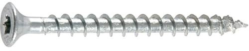 SPAX Spanplattenschrauben, Senkkopf, TX-STAR plus, verzinkter Stahl, 4,0 x 50 mm, 500 Stück