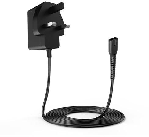 4V Charger Compatible with Wahl Hair Clippers 5 Star 8591 8164 8504 Replacement Power Supply for Cordless Magic Clip Shaver Clipper Charging Cable 4.9Ft Power Adapter