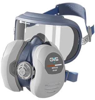 GVS Masque Elipse Integra avec filtres A2P3 remplaçables, taille M/L