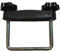 Rooftop Cargo Carrier Rack Bolts - U-Bolt Mounting Fitting for Roof Box, Metal U-Bracket Clips with Lock Nuts | Detachable Baggage Rack Clips, Roof Box Mounting Clamps for Car and SUVs