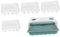 CIMAXIC Set di Scatole Piantagione Scatola Germinazione delle Piante Vassoio Semina Accessorio da Giardino per Coltivazione Domestica