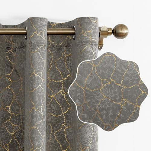 Ystyle Samtvorhang 2er Set 140x160cm, Blickdichte Vorhänge Samt für Schlafzimmer Wohnzimmer mit Ösen, Wunderschön Weich Vorhang Velvet Curtains, Verdunkelnd Samt Gardinen Blickdicht, Camel
