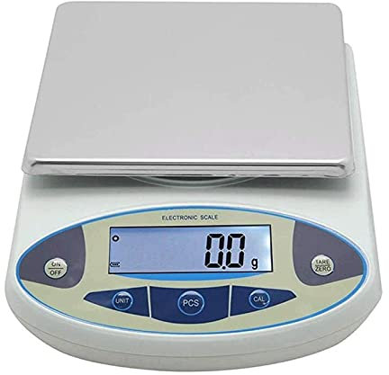 HCZKIUJY Lab Scale Digital Analytical Balance Precision Weighing Scale Jewelry Scale Kitchen Scale (20kg/0.1g)