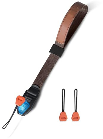 Manbily SK-10 Camera Wrist Strap, Quick Release Camera Hand Strap for Photographer DSLR Mirrorless Digital Cameras