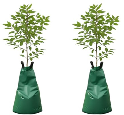 Westmann Humida L Bewässerungssack | Baumbewässerung 75L | Tröpfchenbewässerung | Wassersack Baum | 2er Set | PVC