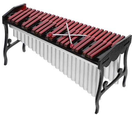 Gatuida Musikinstrumenten-modellspielzeug Für Junge Mädchen Detailgetreu Verarbeitet Robustes Material Mit Glatter Oberfläche Für Minihäuser-Dekorationen Musikspielzeug Für Kleine Junge Mä