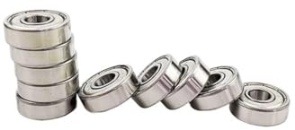 Skateboard-Kugellager, Lager 607 10 Stück ABEC-1 607ZZ / ABEC-3 607ZZ /ABEC-5 P5 607 ZZ/EZO Z3V3 607 2RS Miniaturkugellager 7 * 19 * 6 mm(ABEC-1 607 ZZ)(ABEC-5 607ZZ)