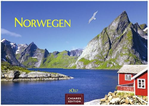 Norwegen Kalender 2027 – Wandkalender | Fotokalender Nordeuropa 24x35cm - Mit 12 atemberaubenden Norwegen-Fotografien, die die Schönheit der norwegischen Natur festhalten