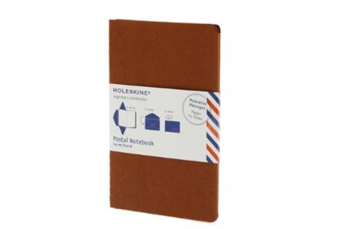Moleskine Nachrichten Brief-Notizheft Large, Kartoneinband terracotta