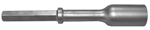 Jack Hammer/Ground Rod Driver with 1-1/8 x 6 Hex Shank Made in the USA by Champion Chisel - Used for up to 1 Rods/Moderate to Heavy Concrete Demolition
