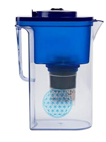 Wasserfilter AcalaQuell® Wassetto | Blau | Aktivkohle Wasserfilter | Höchste Filterleistung - mehrschichtig | BPA u. BPB frei | ReNaWa® - Technology | Kreiert köstlich schmeckendes, wohltuendes Wasser