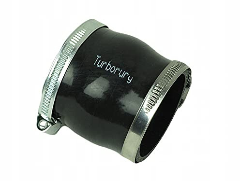 TURBORURY Compatibile con tubo di ricambio per Tubo Turbo InterCOOLER Citroen C4 C5 1.6 HDi FORD C-MAX FOCUS 1.6 TDCi PEUGEOT 307 407 1.6 HDi VOLVO C30 S40 S80 V50 V70 1.6 D 0382.EA 0382EA