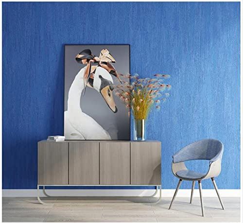 Papiertapete Boys And Girls Tapete Kindertapete Vliestapete Pure Pigmentfarbe Weiß Blau Tapete Wohnzimmer Schlafzimmer Matt, B