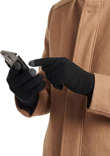 normani Touchscreen Winter Strickhandschuhe für Herren und Damen - geeignet für kapazative Touchscreens iPad, iPhone, Samsung Galaxy usw.