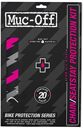 Muc-Off, Chainstay Protection Kit-Bolt Unisex Erwachsene, Natur, Einheitsgröße