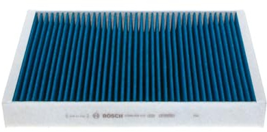 Bosch A8575 FILTER+pro Cabin Filter, High Efficiency Replacement Filter - Works Effectively Against Pollen, Fine Dust, Mold and Bacteria - for Cleaner Air Inside the Vehicle