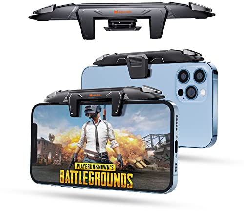 Mobile Phone Controller for Android & iPhone, Game Controller Compatible with PUBG Mobile/Knives Out/Call of Duty Mobile, Phone Triggers for Gaming with Sensitive Shoot and Aim