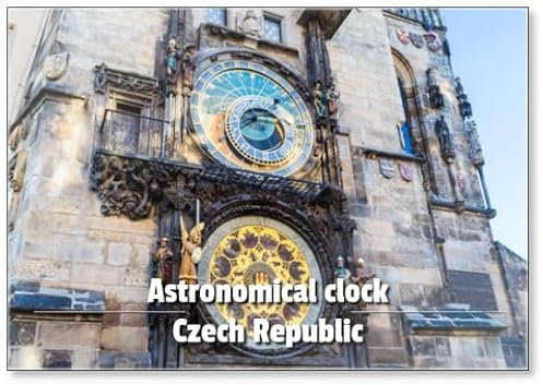 Astronomische Uhr Prag Design 15 Kühlschrankmagnet