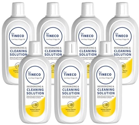 JKDND 7 Pz Limone Detergente for Pavimenti 500ml Compatibile con Tineco Floor One S3/S5/iFloor/Breeze/S5 Combo/S7 PRO Vacuum Robot Parts