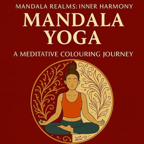 Mandala Yoga: A Calming Yoga-Themed Mandala Colouring Book for Adults and Teens: Mindful Poses, Relaxing Patterns & Beautiful Line Art for Stress Relief, Balance and Creative Stillness