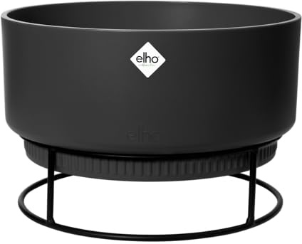 Elho B.for Studio Coupe 30cm Pot de Fleur - Living Noir