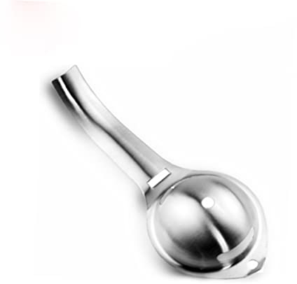 Garneck Egg Yolk Separator and White Yolk Filter Stainless Steel 304 Cooking Divider Kitchen Gadget for Baking 3pcs Set