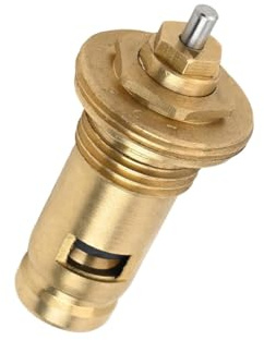 Gutol Radiator Valve Insert Thermostat M30 x 1 5 with Hydraulic Pre Adjustment G1/2 Thread Brass for Heating Systems Flat Radiators
