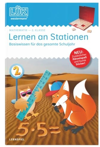 LÜK: 2. Klasse – Mathematik Lernen an Stationen (LÜK-Übungshefte: Mathematik)