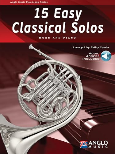15 Easy Classical Solos. Horn mit Begleitung. Enthält Online-Audio