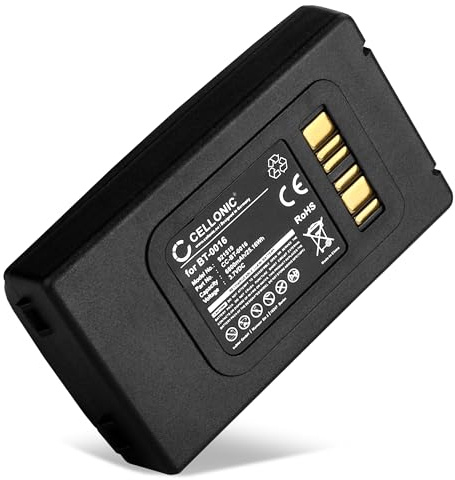 CELLONIC Akku kompatibel mit Datalogic Skorpio X3, X4, 94ACC0046, 94ACC0048 | (6800mAh-3.7V-Lithium-Ionen) für Datalogic BT-0015, BT-0016
