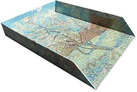 Van Gogh Briefablage | Bürobedarf | Schreibtischzubehör | Zuhause & Büro Organisation | Dokumenten-Organizer | Zeitschriftenhalter | Papier-Organizer | Home Office