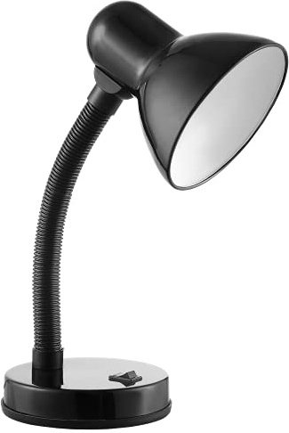 Virone Fupi Bordslampa E27 Stål + Plast Kabellängd ~1m (ingen glödlampa)(svart)
