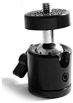 KBREE Mini rótula de 1/4 para trípode de cámara para SB800 SB900 580EX II Vidicon Flash Accesorios