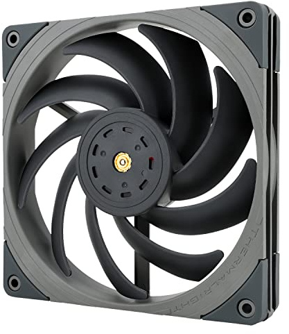 Thermalright TL-B14 140mm CPU-Lüfter, Computer-Gehäuselüfter, PWM-Steuerung, 1500 Umdrehungen pro Minute, Lüfter mit statischem Druck für S-FDB-Lager (schwarz)